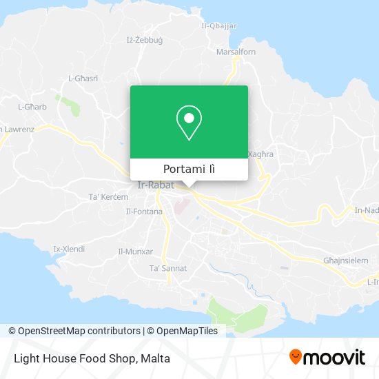 Mappa Light House Food Shop
