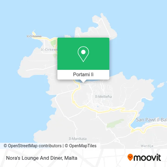 Mappa Nora's Lounge And Diner