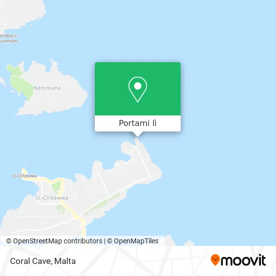 Mappa Coral Cave