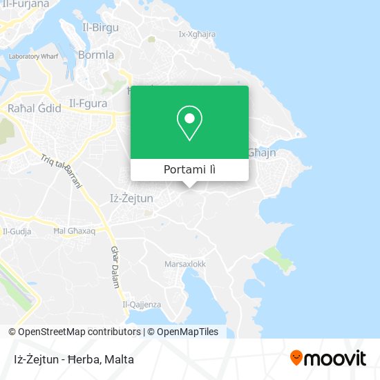 Mappa Iż-Żejtun - Ħerba