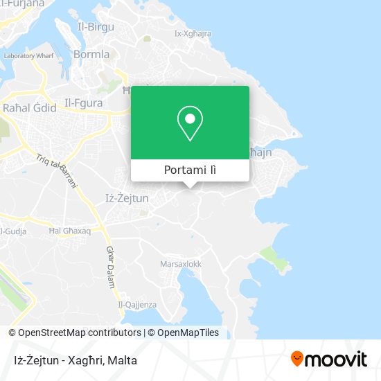 Mappa Iż-Żejtun - Xagħri