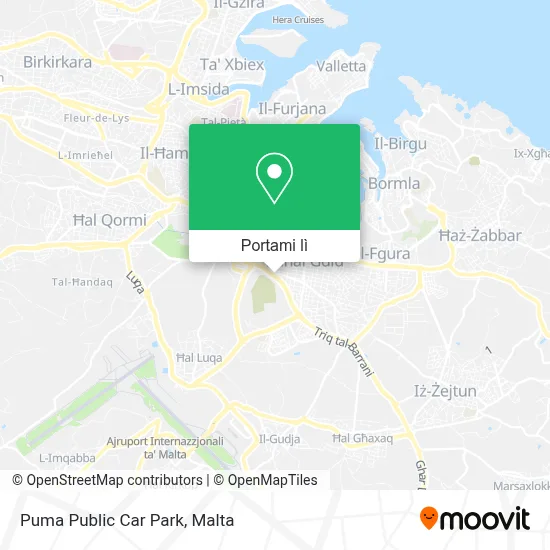 Mappa Puma Public Car Park