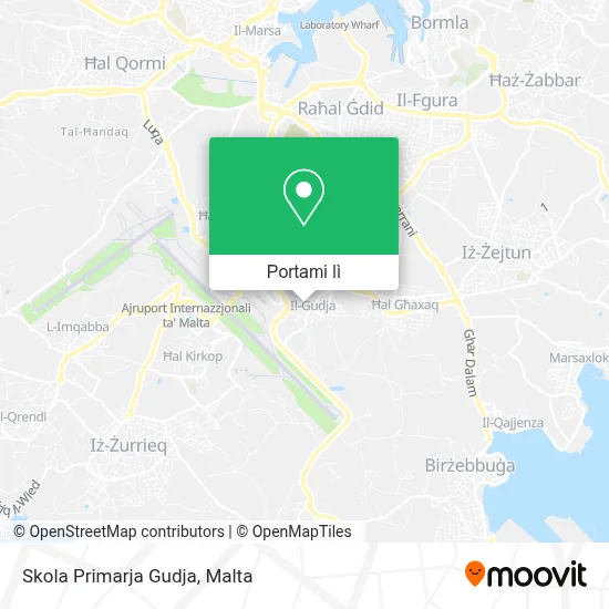 Mappa Skola Primarja Gudja