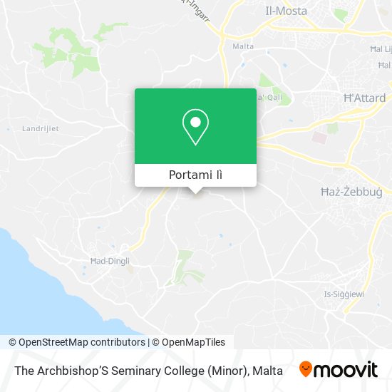 Mappa The Archbishop’S Seminary College (Minor)