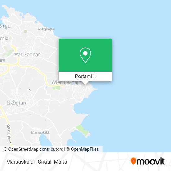 Mappa Marsaskala - Grigal