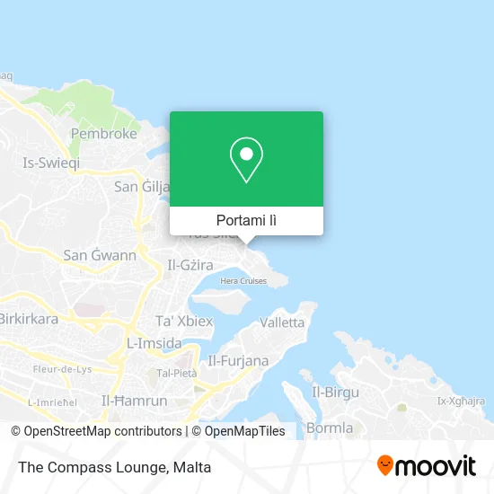 Mappa The Compass Lounge