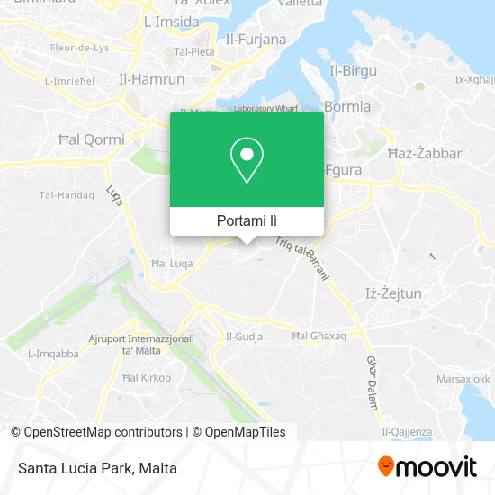 Mappa Santa Lucia Park