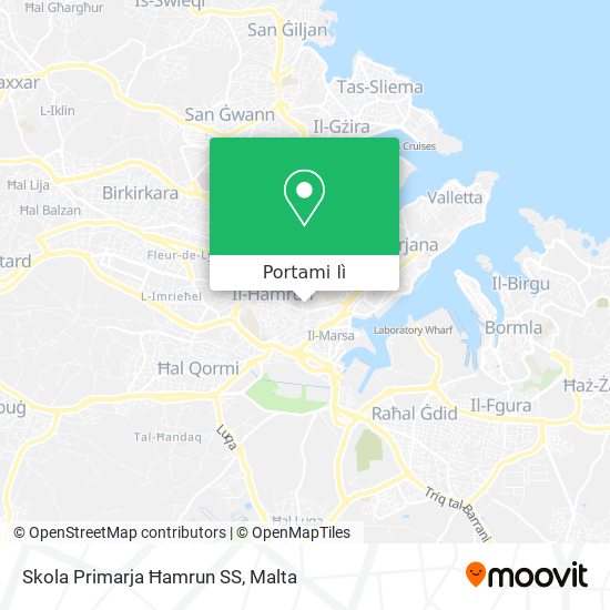 Mappa Skola Primarja Ħamrun SS