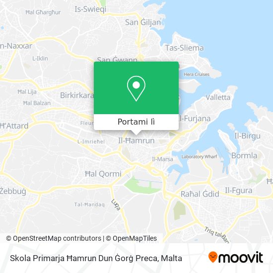 Mappa Skola Primarja Ħamrun Dun Ġorġ Preca