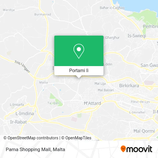 Mappa Pama Shopping Mall