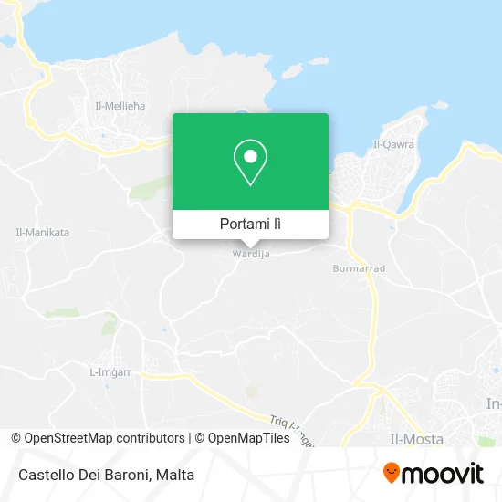 Mappa Castello Dei Baroni