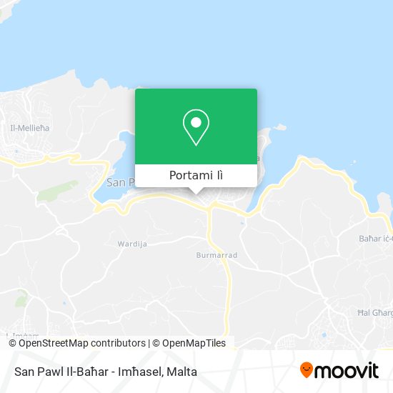 Mappa San Pawl Il-Baħar - Imħasel