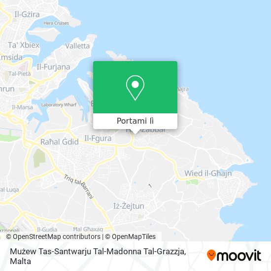 Mappa Mużew Tas-Santwarju Tal-Madonna Tal-Grazzja