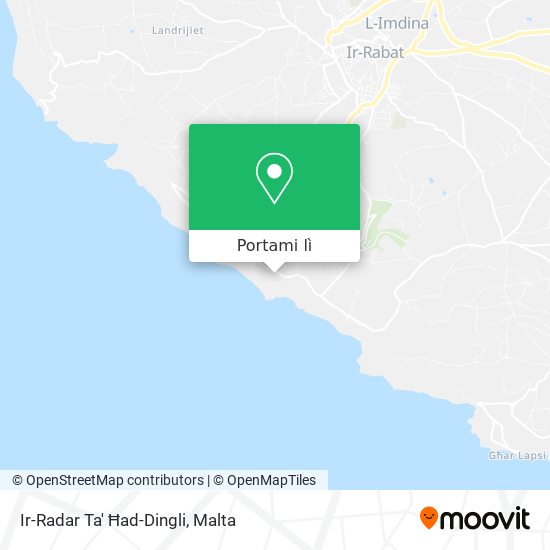 Mappa Ir-Radar Ta' Ħad-Dingli
