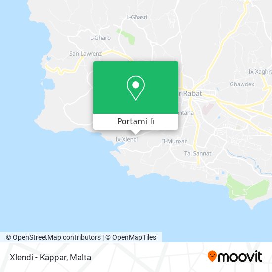Mappa Xlendi - Kappar