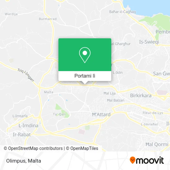 Mappa Olimpus