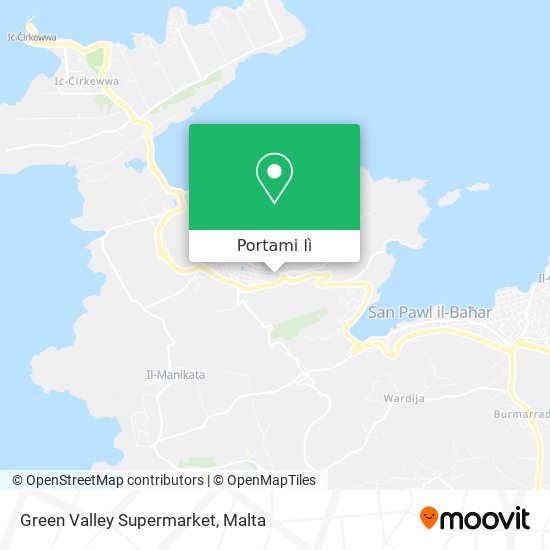 Mappa Green Valley Supermarket