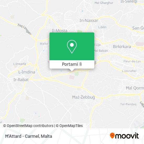 Mappa Ħ'Attard - Carmel