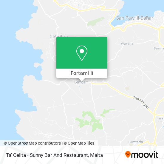 Mappa Ta' Celita - Sunny Bar And Restaurant