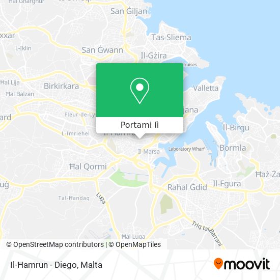 Mappa Il-Ħamrun - Diego