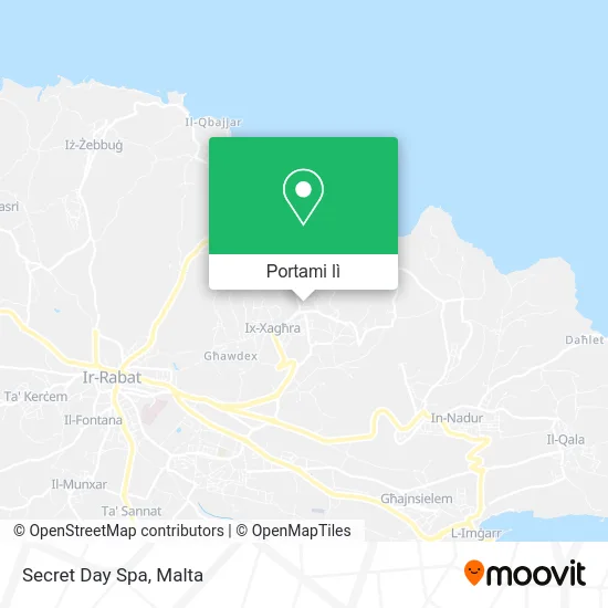 Mappa Secret Day Spa