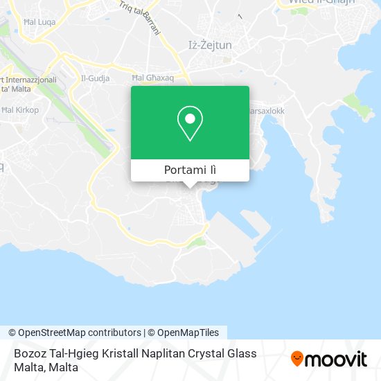 Mappa Bozoz Tal-Hgieg Kristall Naplitan Crystal Glass Malta