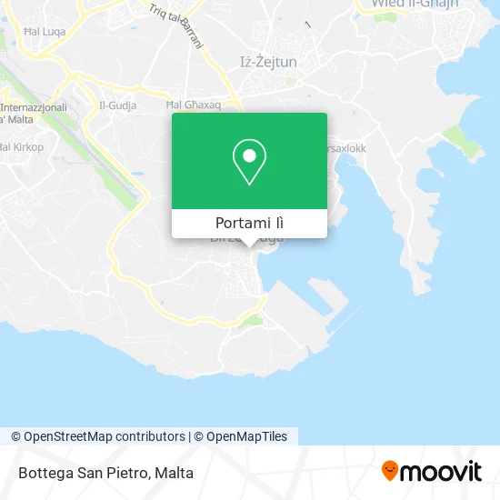 Mappa Bottega San Pietro