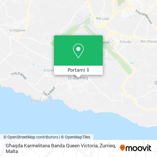 Mappa Għaqda Karmelitana Banda Queen Victoria, Żurrieq