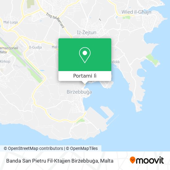 Mappa Banda San Pietru Fil-Ktajjen Birżebbuġa