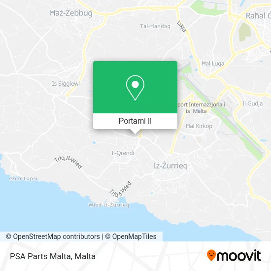 Mappa PSA Parts Malta