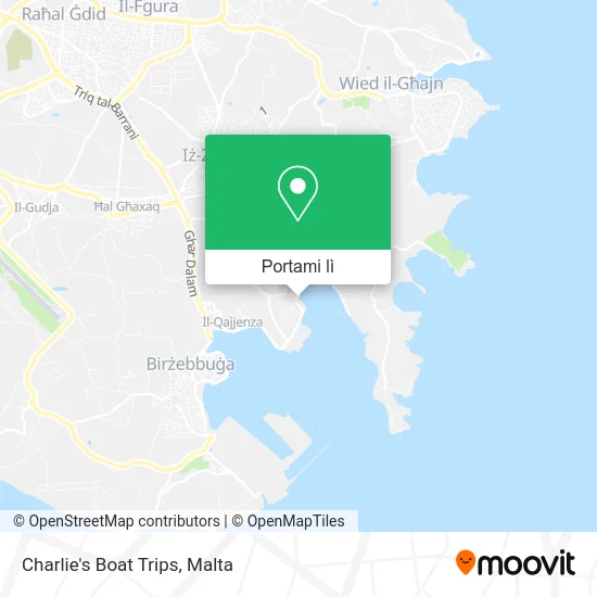 Mappa Charlie's Boat Trips