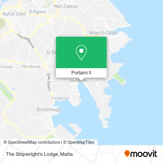 Mappa The Shipwright's Lodge