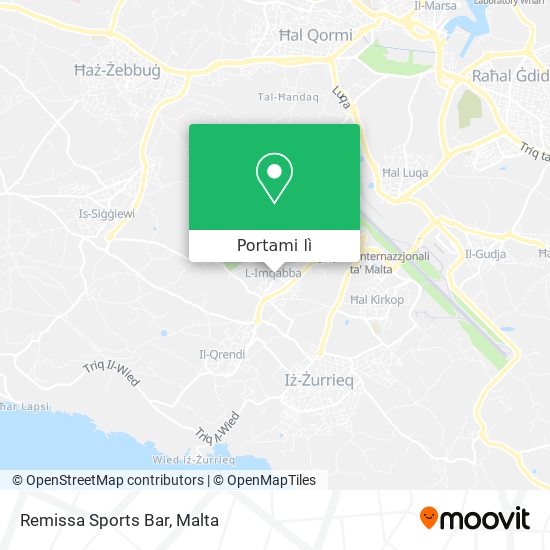 Mappa Remissa Sports Bar
