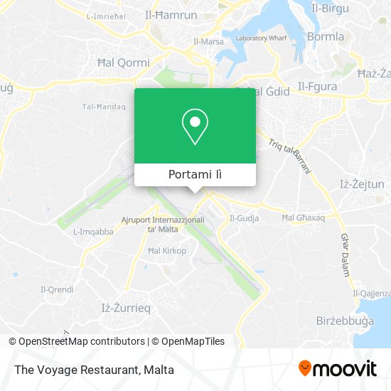 Mappa The Voyage Restaurant