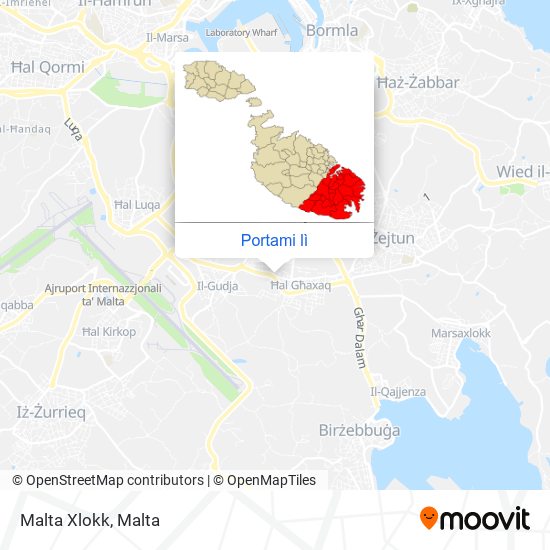 Mappa Malta Xlokk