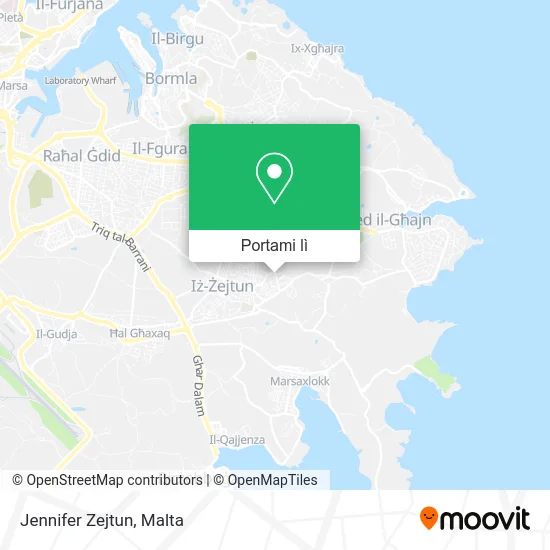 Mappa Jennifer Zejtun