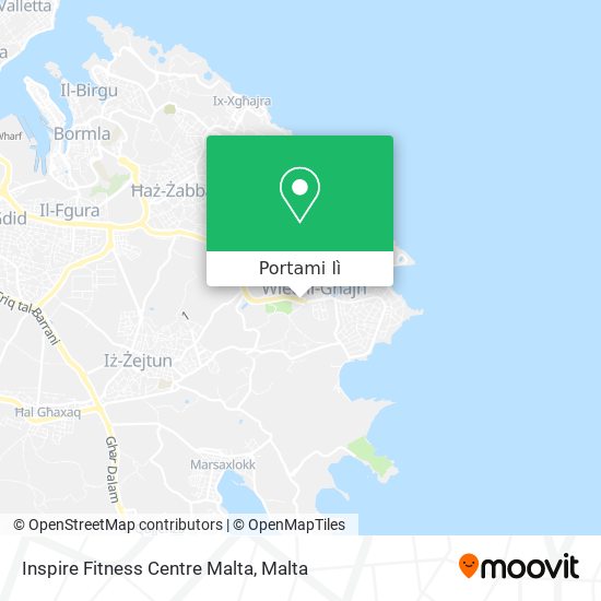 Mappa Inspire Fitness Centre Malta