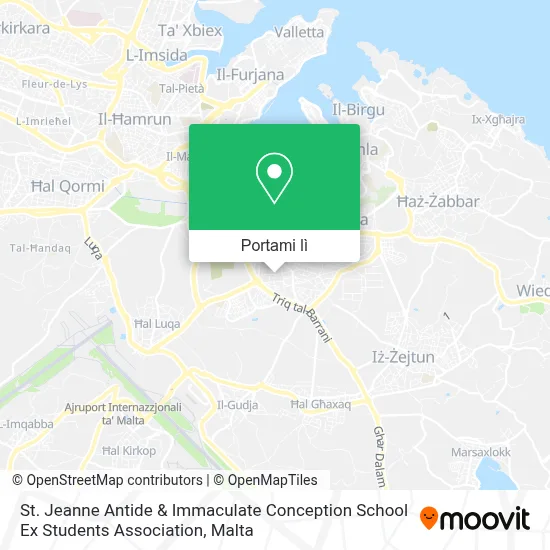 Mappa St. Jeanne Antide & Immaculate Conception School Ex Students Association