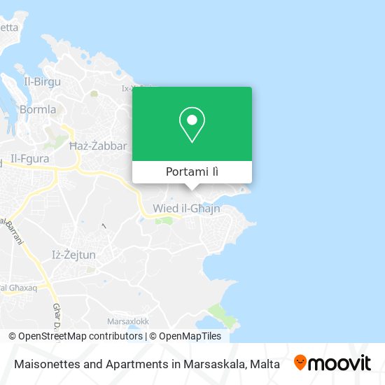 Mappa Maisonettes and Apartments in Marsaskala