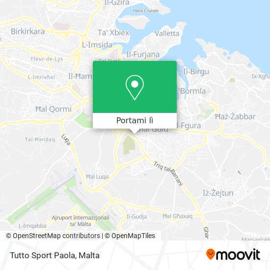 Mappa Tutto Sport Paola