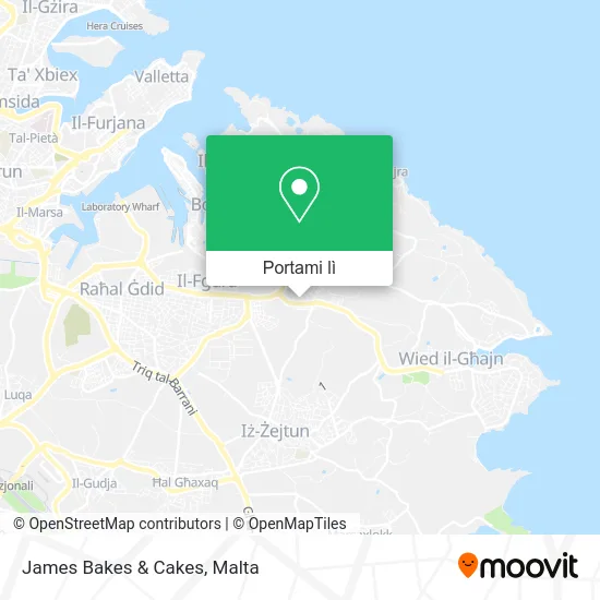 Mappa James Bakes & Cakes