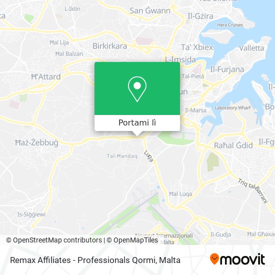 Mappa Remax Affiliates - Professionals Qormi
