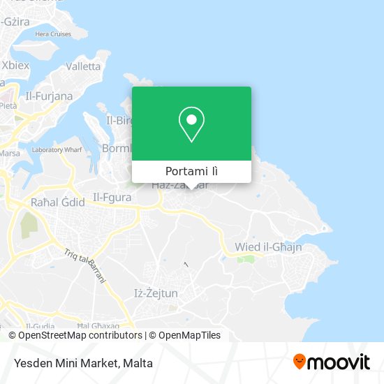 Mappa Yesden Mini Market