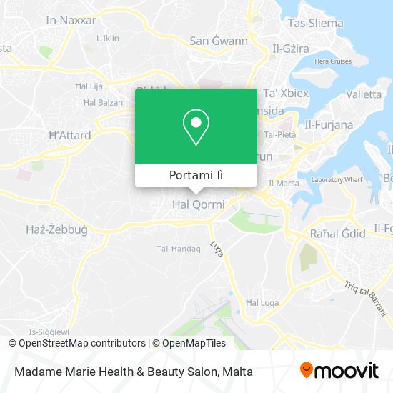 Mappa Madame Marie Health & Beauty Salon