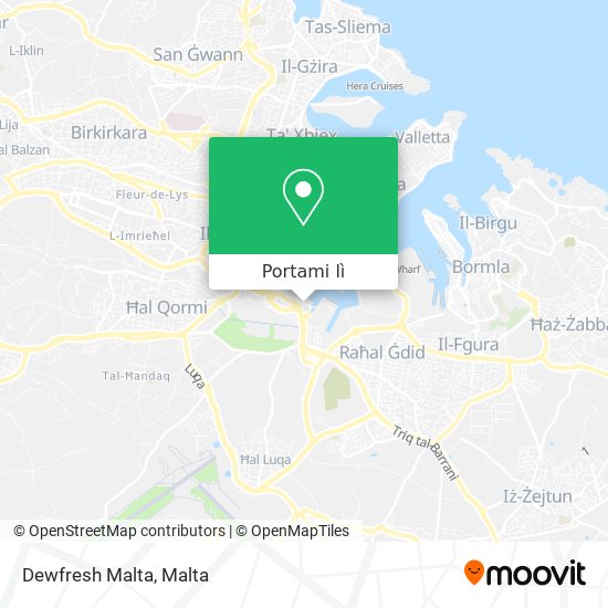 Mappa Dewfresh Malta