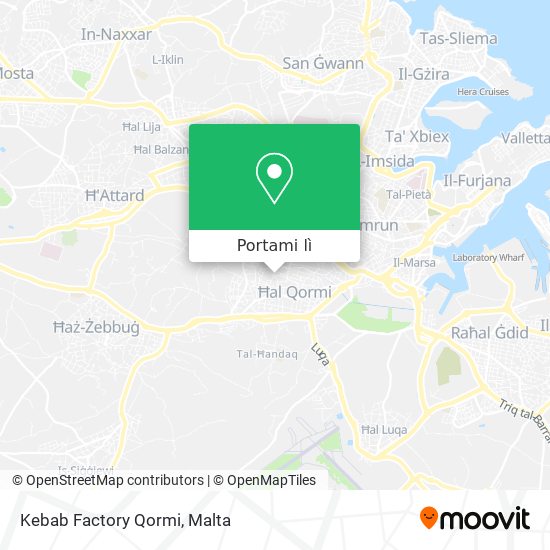 Mappa Kebab Factory Qormi