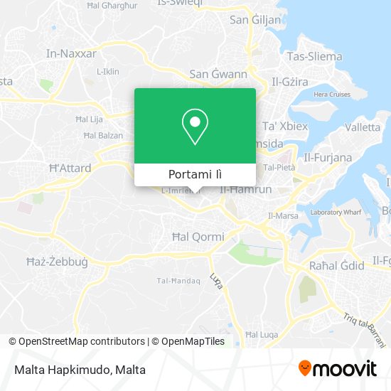 Mappa Malta Hapkimudo