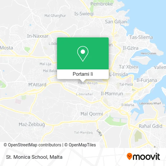 Mappa St. Monica School