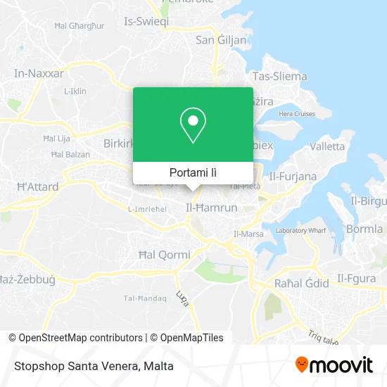 Mappa Stopshop Santa Venera