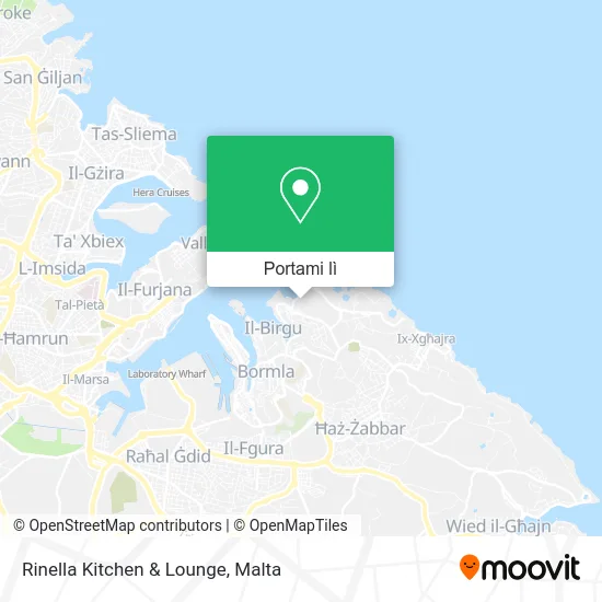 Mappa Rinella Kitchen & Lounge